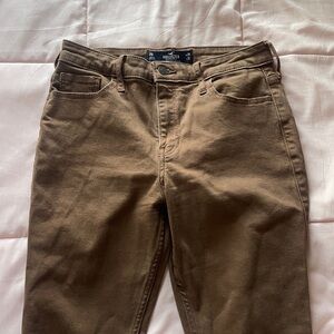 Hollister Brown Boot Cut Jeans